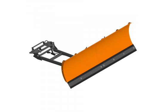 Снегоуборочный отвал 1,25 м для квадроцикла (быстросъемный)