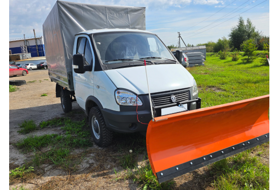 Снегоуборочный отвал 2,3 м для ГАЗ Соболь 4х4 (быстросъемный)