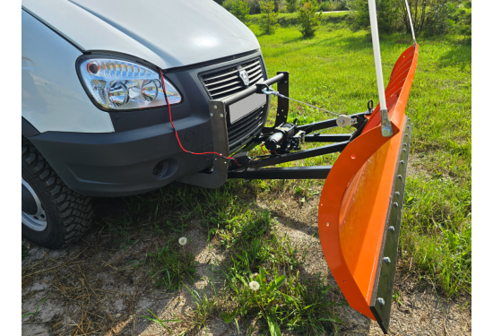 Снегоуборочный отвал 2,3 м для ГАЗ Соболь 4х4 (быстросъемный)