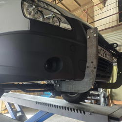 Кронштейн для зацепления ATV лебедки на отвал серии "СТАНДАРТ" для автомобилей ГАЗ Соболь 4х4