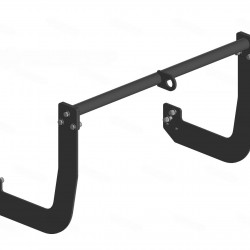 Кронштейн для зацепления ATV лебедки на отвал серии "СТАНДАРТ" для автомобилей ГАЗ Соболь 4х4