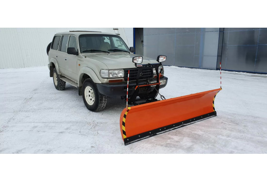 Снегоуборочный отвал серии "ПРОФИ" 2,3 м для Toyota Land Cruiser 80/105 (быстросъемный)