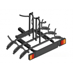 Велобагажник на фаркоп для перевозки 3-х велосипедов