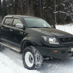 Бампер силовой передний Вездеходофф для Toyota Hilux 2005-2015