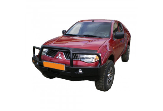 Бампер силовой передний Вездеходофф для Mitsubishi L200 2006-2016 с кенгурином