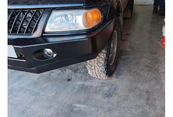 Бампер силовой передний Вездеходофф для Mitsubishi Pajero Sport 1996-2009
