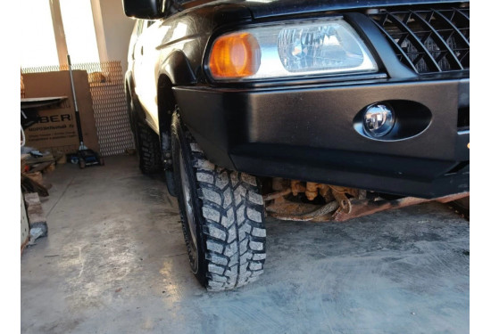 Бампер силовой передний Вездеходофф для Mitsubishi Pajero Sport 1996-2009