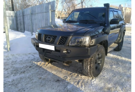 Бампер силовой передний Вездеходофф для Nissan Patrol/Safari Y61