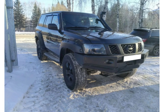 Бампер силовой передний Вездеходофф для Nissan Patrol/Safari Y61