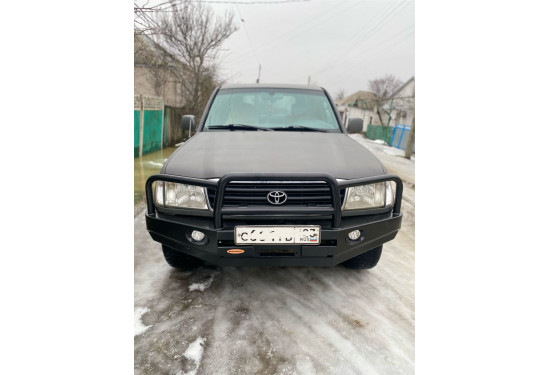 Бампер силовой передний Вездеходофф для Toyota Land Cruiser 100 VX с кенгурином