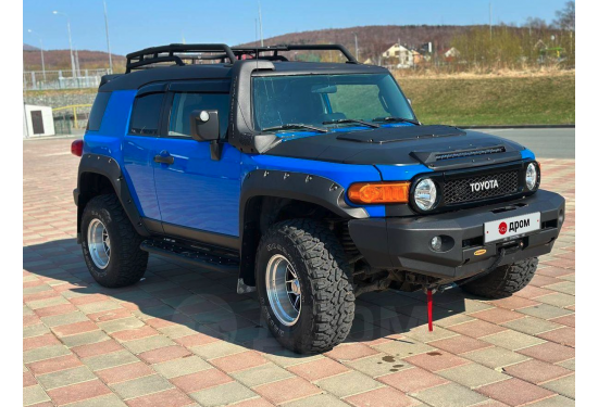 Расширители арок (фендера) для Toyota FJ Cruiser шагрень