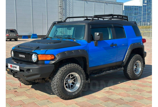Расширители арок (фендера) для Toyota FJ Cruiser шагрень