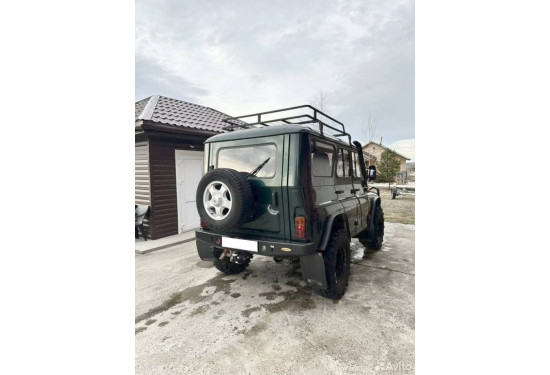 Бампер силовой задний Вездеходофф для УАЗ Хантер и УАЗ 469/3151