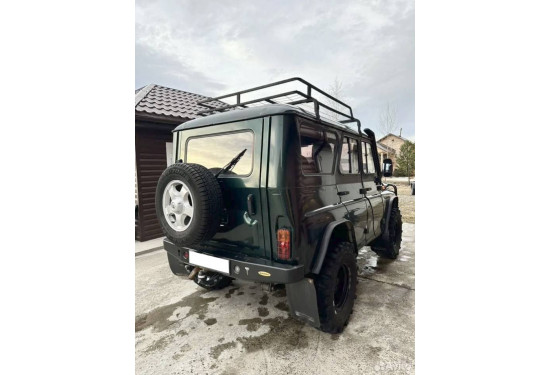 Бампер силовой задний Вездеходофф для УАЗ Хантер и УАЗ 469/3151