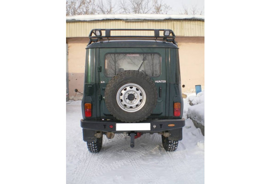 Бампер силовой задний Вездеходофф для УАЗ Хантер и УАЗ 469/3151