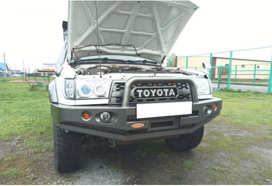 Бампер силовой передний Вездеходофф для Toyota 4Runner/Surf (180/185) с центральной дугой