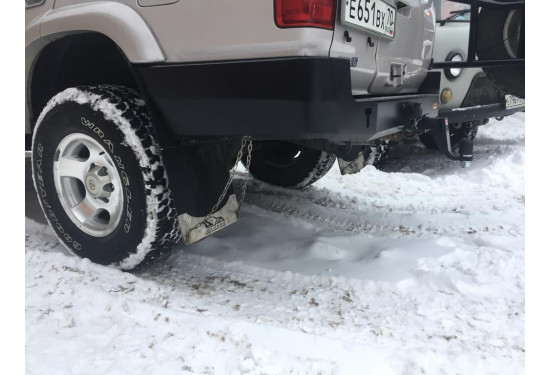 Бампер силовой задний Вездеходофф для Toyota 4Runner/Surf (180/185)