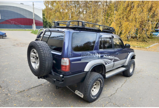 Бампер силовой задний Вездеходофф для Toyota 4Runner/Surf (180/185) с калиткой под запаску