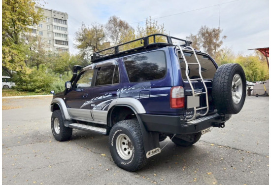 Бампер силовой задний Вездеходофф для Toyota 4Runner/Surf (180/185) с калиткой под запаску