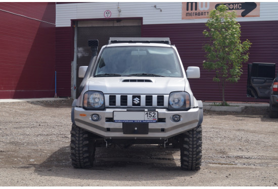 Бампер силовой передний Вездеходофф для Suzuki Jimny 1998-2018