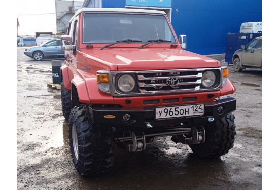 Бампер силовой передний Вездеходофф для Toyota Land Cruiser 60