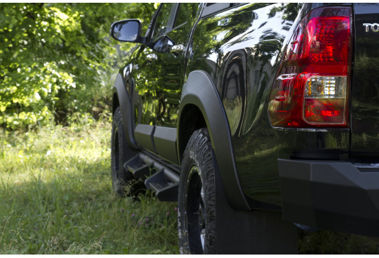 Расширители арок для Toyota Hilux 2015-2020 (без сверления крыла)