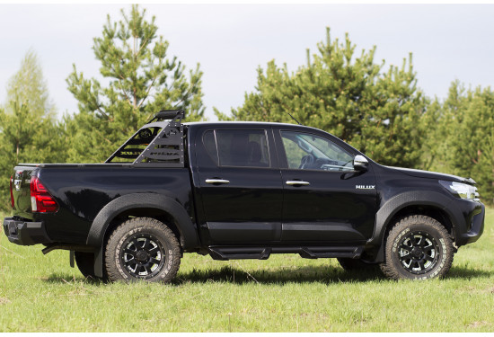 Расширители арок для Toyota Hilux 2015-2020 (без сверления крыла)