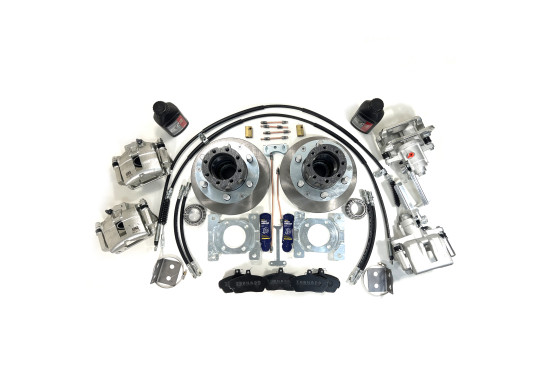 Задние дисковые тормоза для ГАЗ 3302 Газель под ручник (2 суппорта)