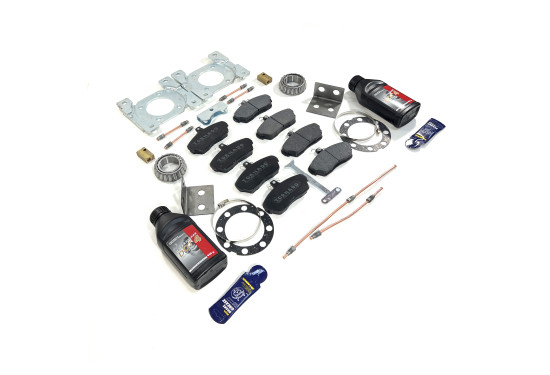 Задние дисковые тормоза для ГАЗ 3302 Газель под ручник (2 суппорта)