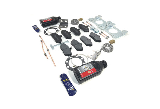 Задние дисковые тормоза для ГАЗ 3302 Газель под ручник (2 суппорта)