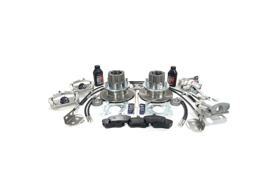 Задние дисковые тормоза для ГАЗ 3302 Газель под ручник (2 суппорта)