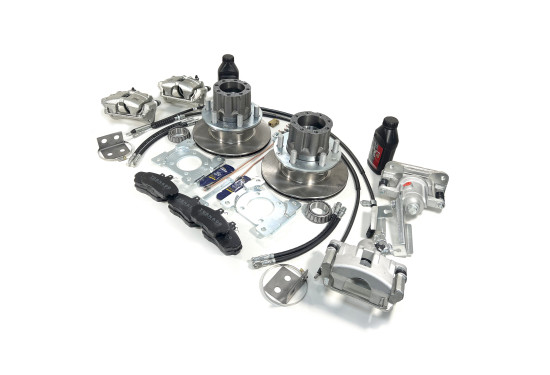 Задние дисковые тормоза для ГАЗ 3302 Газель под ручник (2 суппорта)