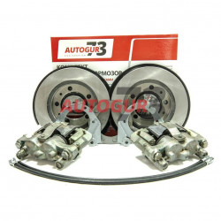 Передние дисковые тормоза для УАЗ с "гражданскими" мостами (суппорт УАЗ)