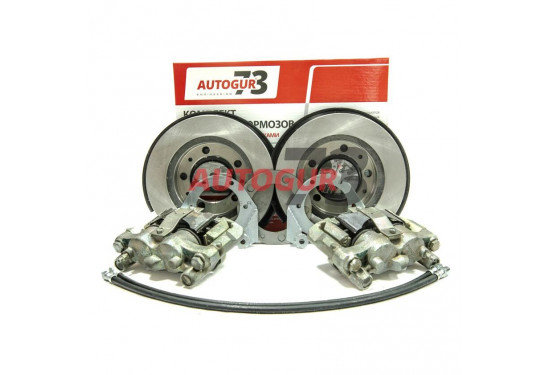 Передние дисковые тормоза для УАЗ с "гражданскими" мостами (суппорт УАЗ)