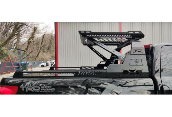 Защитная дуга с багажником в кузов пикапа Toyota Tundra, Dodge RAM 1500, Ford F150 и др.