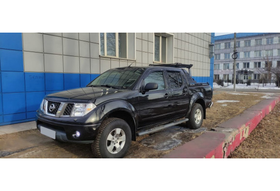 Защитная дуга с багажником в кузов пикапа Mitsubishi L200, Toyota Hilux, Changan Hunter, JAC T6 и др.