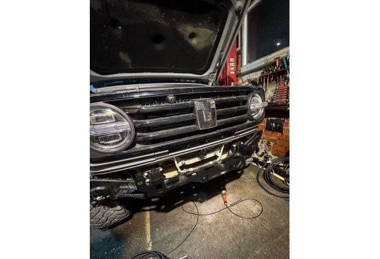 Площадка под лебёдку в штатный бампер TANK 300