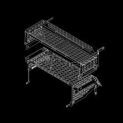 Органайзер-полки для багажника TANK 300