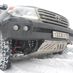 Бампер силовой передний АМЗ для Toyota Land Cruiser 200 2012-2016