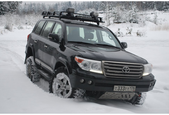 Бампер силовой передний АМЗ для Toyota Land Cruiser 200 2012-2016