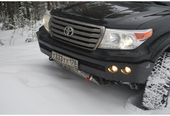 Бампер силовой передний АМЗ для Toyota Land Cruiser 200 2012-2016