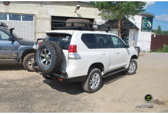 Силовые пороги АМЗ для Toyota Land Cruiser Prado 150