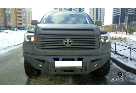 Бампер силовой передний АМЗ для Toyota Tundra 2013-2020