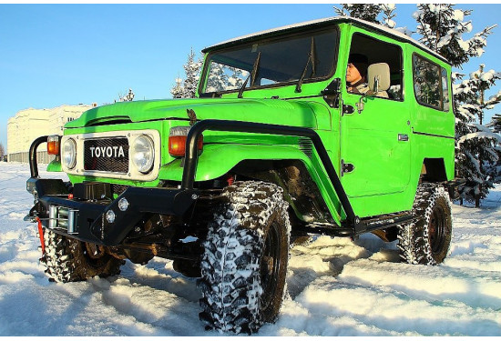 Бампер силовой передний АМЗ для Toyota Land Cruiser 40 1960+