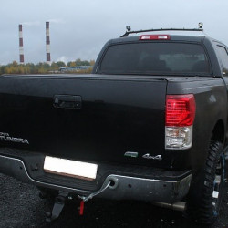 Площадка под лебёдку АМЗ в штатный задний бампер Toyota Tundra 2007-2020