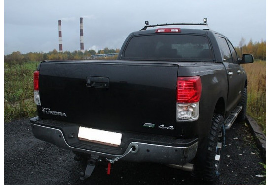 Площадка под лебёдку АМЗ в штатный задний бампер Toyota Tundra 2007-2020