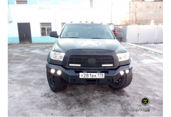 Бампер силовой передний АМЗ для Toyota Tundra 2007-2013