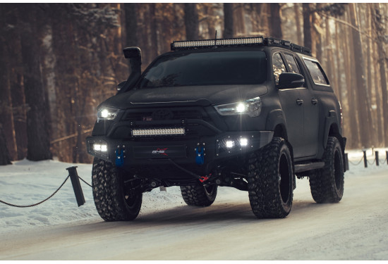 Бампер силовой передний BMS PRO-Line для Toyota Hilux 2020+