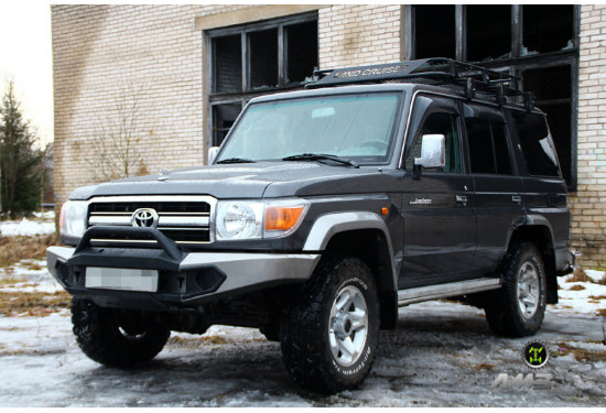 Бампер силовой передний АМЗ для Toyota Land Cruiser 76 2007+