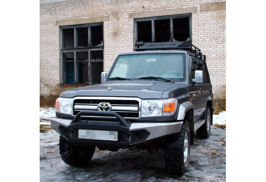 Бампер силовой передний АМЗ для Toyota Land Cruiser 76 2007+